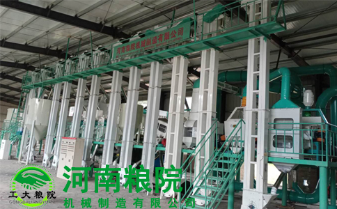 云南墨江60噸大米加工設備