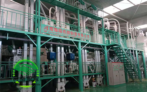 山西大同60噸玉米加工設備